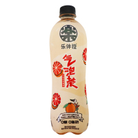 乐体控高膳食纤维碳酸茶饮料西柚四季春味550ml