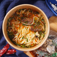 食族人酸汤刀仔面125g