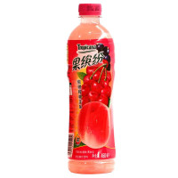 果缤纷蜜桃樱桃美味果汁450ml+50Ml箱装(15瓶/箱