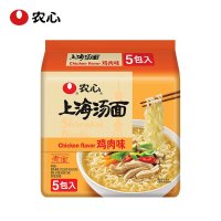 农心5连包/上海汤面*鸡肉114.5g*5袋