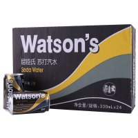 屈臣氏(Watsons)苏打汽水330ml*24听 整箱