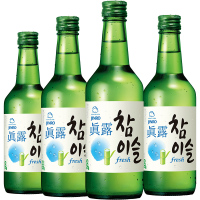 真露烧酒/绿盖竹炭酒360ml*20瓶/件
