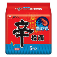 农心辛拉面五连包120g*5