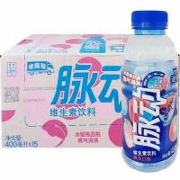 脉动Mizone水蜜桃味运动饮料600ml（1*15整箱装）