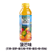 农夫果园30%混合果蔬汁500ml菠芒味*15瓶