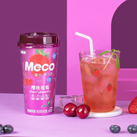 香飘飘果汁茶 樱桃莓莓味400ml*15杯