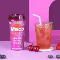 香飘飘果汁茶 樱桃莓莓味400ml*15杯