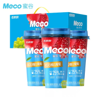 香飘飘果汁茶石榴白葡萄400ml*15瓶