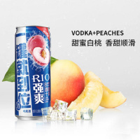锐澳强爽大拉/白桃味500ml*12罐