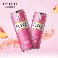 锐澳微醺大拉/白桃味500ml*12罐/件