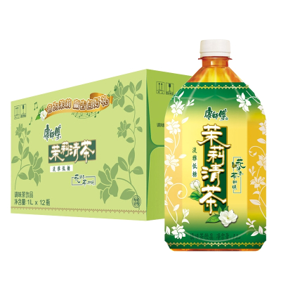 康师傅大茶*茉莉清茶1L*12瓶