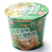 白家陈记 酸菜鱼粉丝108g*12桶