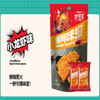 粮悦大吃兄 鲜辣诱惑小龙虾味锅巴 132g