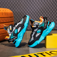 童鞋篮球鞋子秋冬新品时尚潮跑步黑色运动鞋