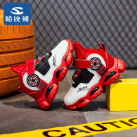 鞋子冬季新款中帮篮球鞋潮中大童运动鞋男童休闲鞋