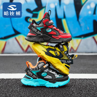 童鞋男童运动鞋冬新款加绒二棉鞋中大童机甲炫酷篮球鞋