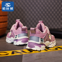 女童单鞋春新款女生时尚运动鞋小雏菊花朵革面韩版鞋子