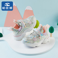 童鞋2021新款童鞋时尚潮女童单鞋休闲轻便单网运动鞋