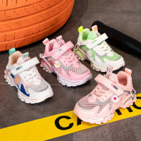 童鞋2021夏季新款女童鞋时尚花朵镂空运动鞋小雏菊单鞋