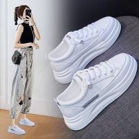 2021春季新款韩版厚底小白鞋女学生ins潮街拍板鞋女透气厚底鞋Z19