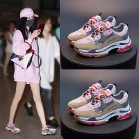 ins韩版老爹女鞋2021春季新款透气学生百搭运动鞋女街拍1688