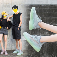 情侣飞织鞋女2021春季新款透气学生韩版运动鞋男跑步健身鞋女F350