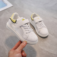 女童网鞋运动鞋2021夏季新款童鞋儿童网面透气老爹鞋男童跑步鞋子