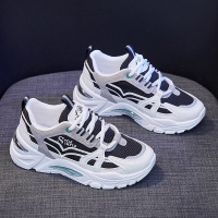 2021春季新款韩版老爹女鞋ins学生街拍透气运动鞋女厚底松糕鞋876