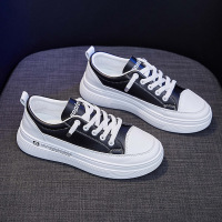 基础小白鞋女2021春季新款韩版学生跑步板鞋女ins街拍增高鞋v001