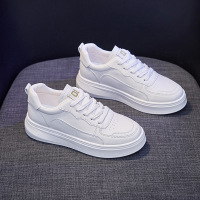 2021春季新款韩版小白鞋女学生跑步板鞋女ins厚底松糕鞋潮鞋yb911