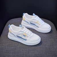 ins透气小白鞋女网面2021夏季新款韩版学生厚底松糕鞋潮休闲gr16