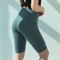 2021夏季新款五分裤运动短 夏天瑜伽防垂坠运动紧身五分裤健身女