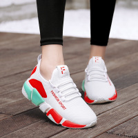 春季现代舞鞋时尚妈妈鞋休闲女鞋广场舞蹈鞋女软底跳舞鞋白色
