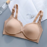 桑蚕丝莫代尔前开扣哺乳文胸 无钢圈内衣 孕期哺乳期胸罩薄款