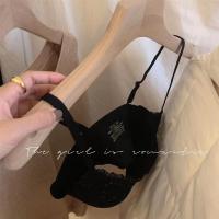 银河系bra性感蕾丝吊带乳胶内衣女透气运动美背调整型无钢圈文胸