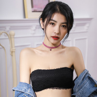 白色抹胸内衣女薄款小胸聚拢裹胸性感美背文胸婚纱无钢圈胸罩