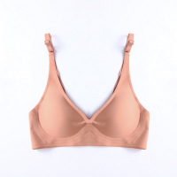 素肌果冻条法式内衣女无钢圈薄款运动小胸聚拢文胸透气少女胸罩