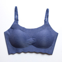 安心尚品二代大码睡眠无钢圈运动文胸瑜伽健身运动内衣女