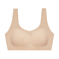2021新品内衣夏薄款时尚女性一片式胸罩睡眠透气文胸女士