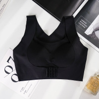 北欧二合一驼背矫正前扣薄款内衣文胸无钢圈胸罩运动背心少女