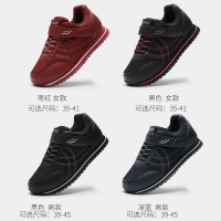 春秋款老人鞋女防滑妈妈鞋轻便软底保暖中老年健步鞋老年鞋a1803