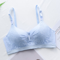 前开扣哺乳期怀孕期聚拢哺乳喂养文胸无钢圈收副乳内衣薄款