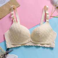 前开扣哺乳期怀孕期聚拢哺乳文胸上开扣式喂养无钢圈薄款内衣