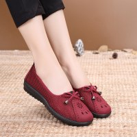 中老年人凉鞋女老人鞋奶奶平底防滑北京布鞋妈妈软底夏季老太太鞋