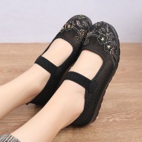 老人老太太女鞋414243码奶奶鞋软底防滑老北京布鞋大码老年妈妈鞋