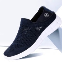 老北京布鞋男网鞋夏季透气网眼爸爸脚宽圆头45号大码4748休闲鞋