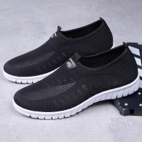老北京布鞋男网鞋动休闲网面凉鞋中老年透气软底大码爸爸鞋夏季