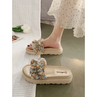 厚底凉拖鞋女夏外穿仙女风2021新款时尚外出沙滩鞋海边ins潮