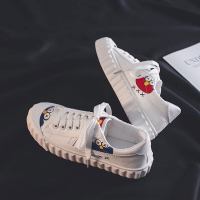 可爱低帮帆布鞋女鞋子2020夏季新款百搭芝麻街春款涂鸦春季小白鞋