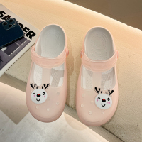 护士女式洞洞鞋2021新款夏软底拖鞋凉鞋果冻鞋沙滩鞋防滑厚底